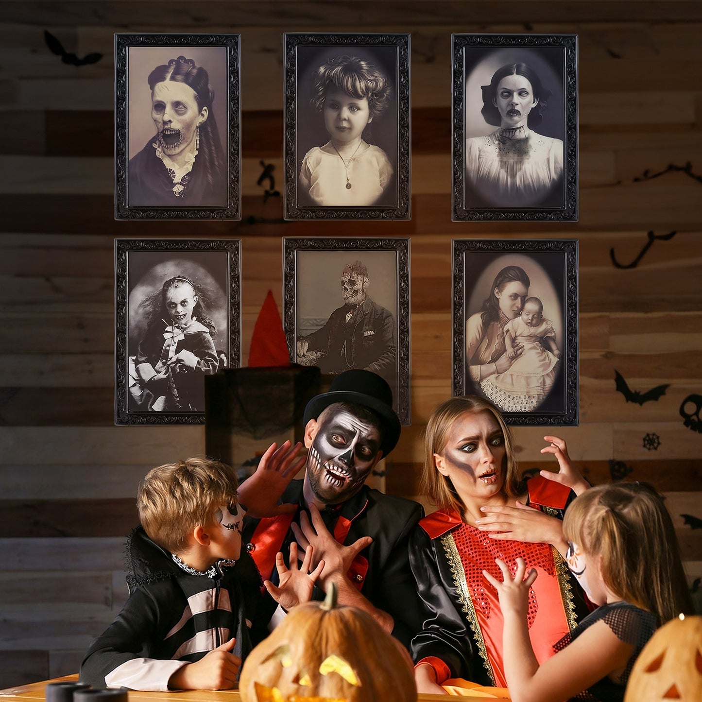 3D Face Changing Halloween Portrait