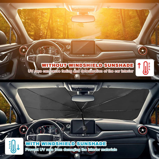 Auto UV Sun Visor – Foldable & Reflective