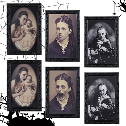 3D Face Changing Halloween Portrait