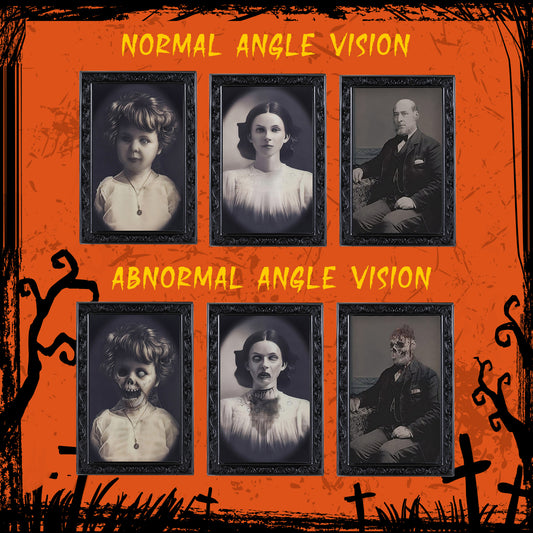 3D Face Changing Halloween Portrait