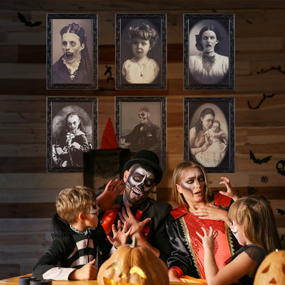 3D Face Changing Halloween Portrait