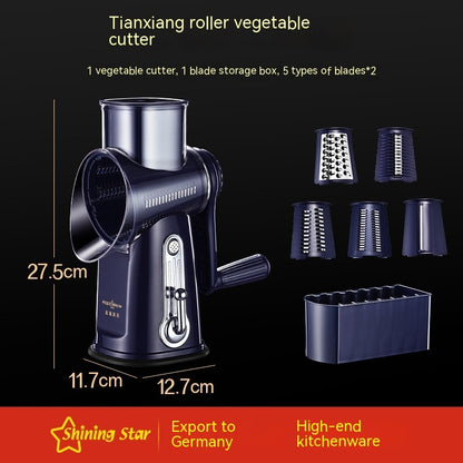 Rotary Cheese Grater with Handle