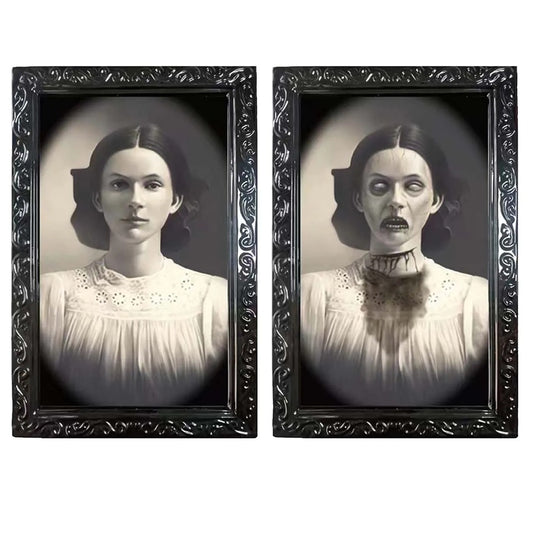 3D Face Changing Halloween Portrait